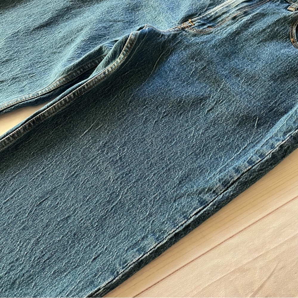 Abercrombie & Fitch The 90s Relaxed Jeans Women’s 32 | 14 R High Rise Curve Love - Picture 7 of 15